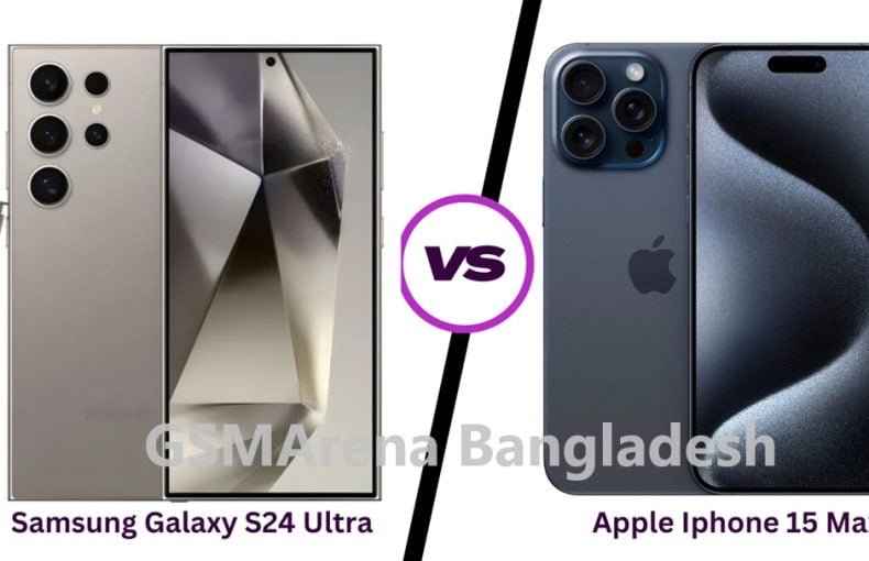 Samsung Galaxy S24 Ultra Vs Apple iPhone 15 pro Max