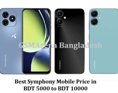 Best Symphony Mobile Price in BDT 5000 to BDT 10000